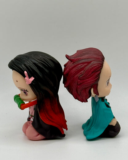 Demon Slayer Cute Anime Figure Set(6 pcs)